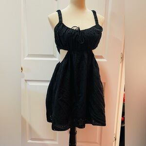 American Eagle Outfitters Black Mini Dress